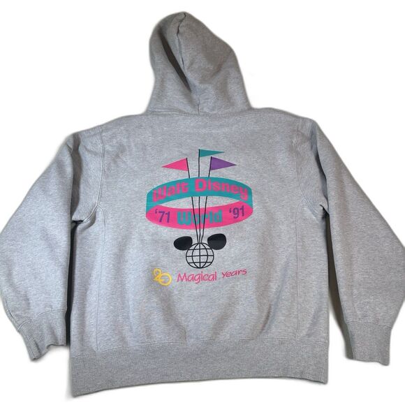 Disney Parks 20th Anniversary Vault Collection Mickey Pullover Hoodie 1991 WDW - Picture 1 of 8